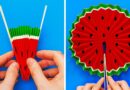 20 AWESOME IDEAS USING SIMPLE EVERYDAY ITEMS